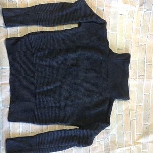 Banana Republic Charcoal Grey Sweater